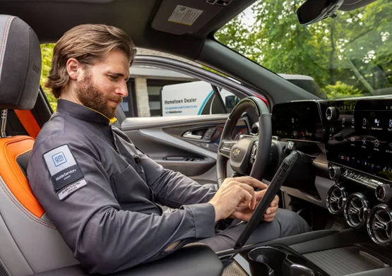 Mobile Service+ technician