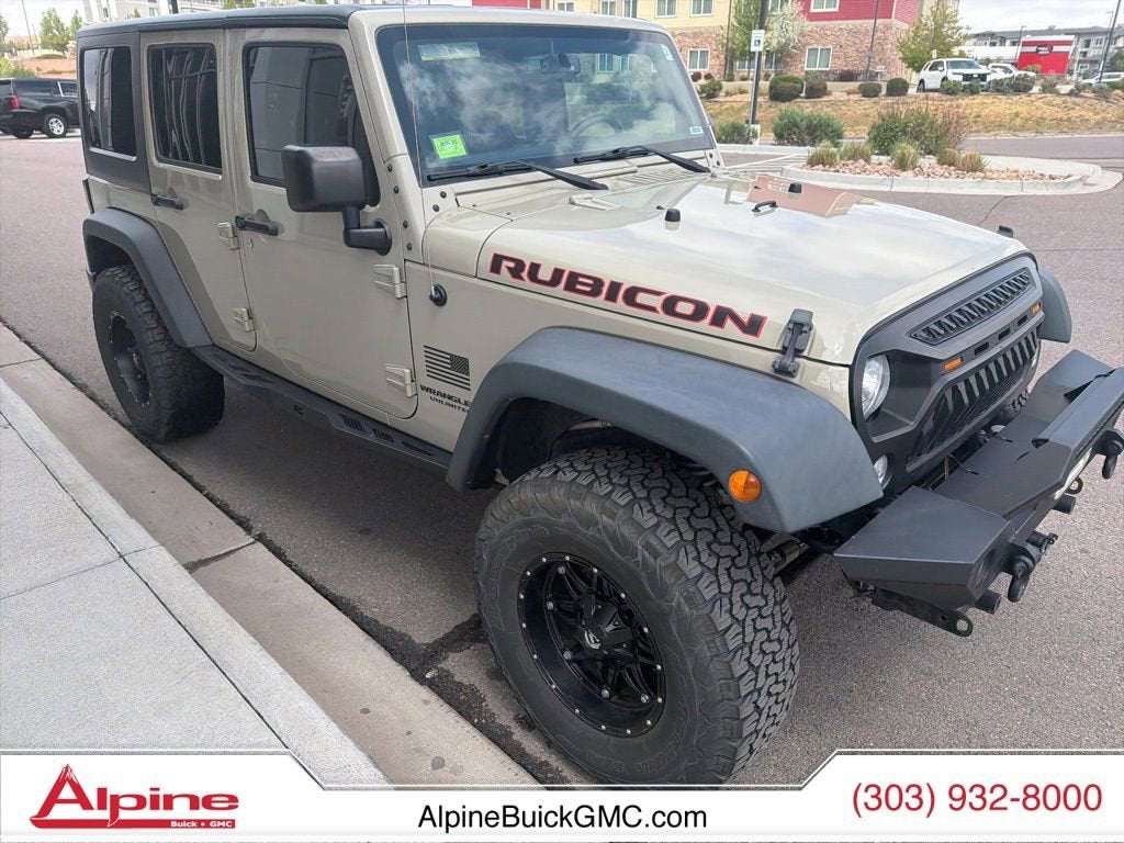 2017 Jeep Wrangler Unlimited Rubicon 4x4