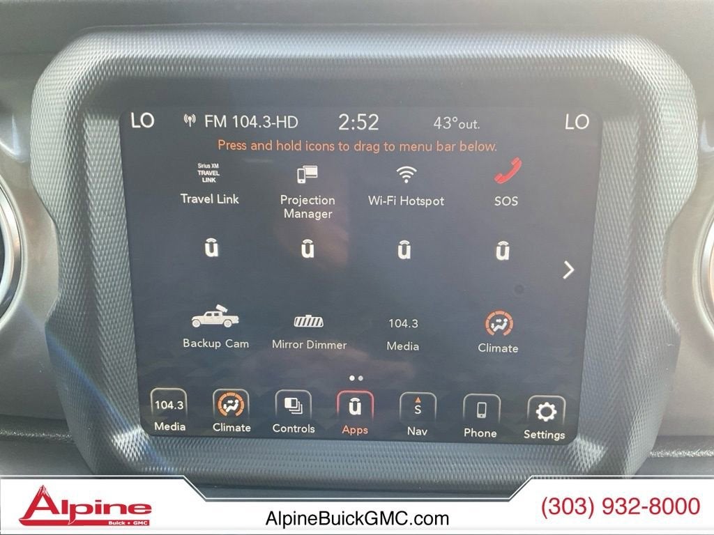 2023 Jeep Gladiator Overland 4x4