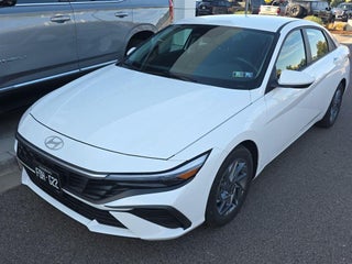 2024 Hyundai Elantra Hybrid Blue