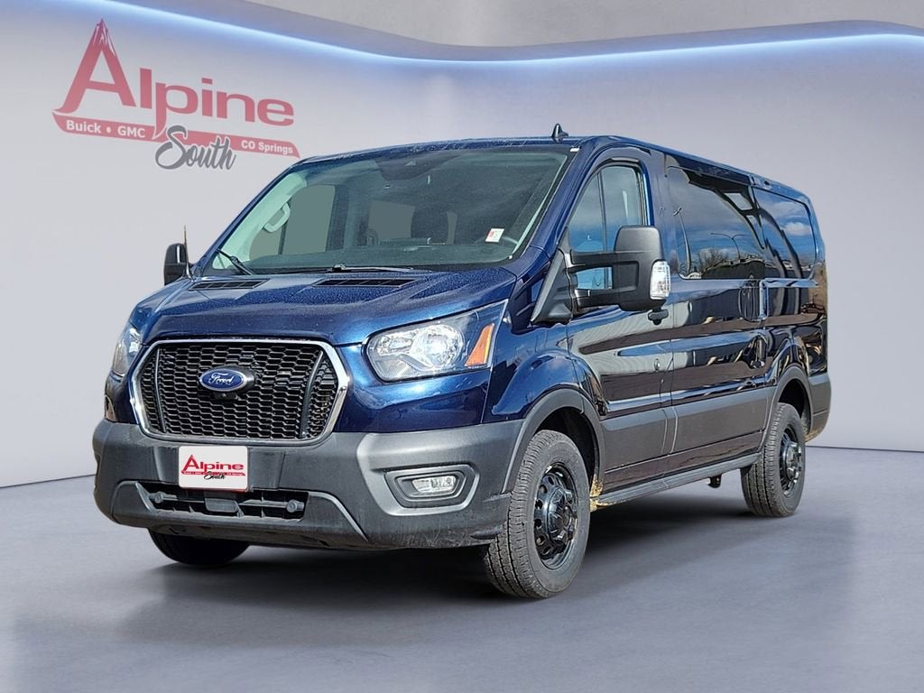 2022 Ford Transit Crew Van T-150 130" Low Rf 8670 GVWR AWD