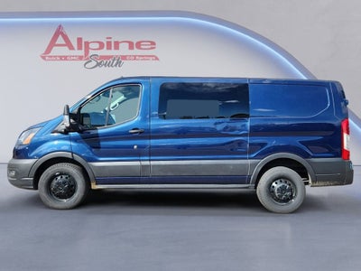 2022 Ford Transit Crew Van T-150 130" Low Rf 8670 GVWR AWD