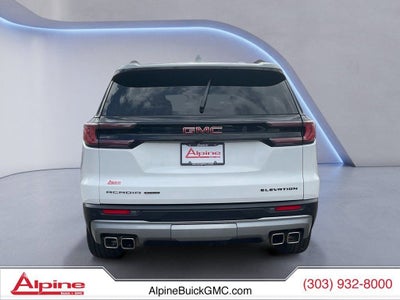 2025 GMC Acadia Elevation