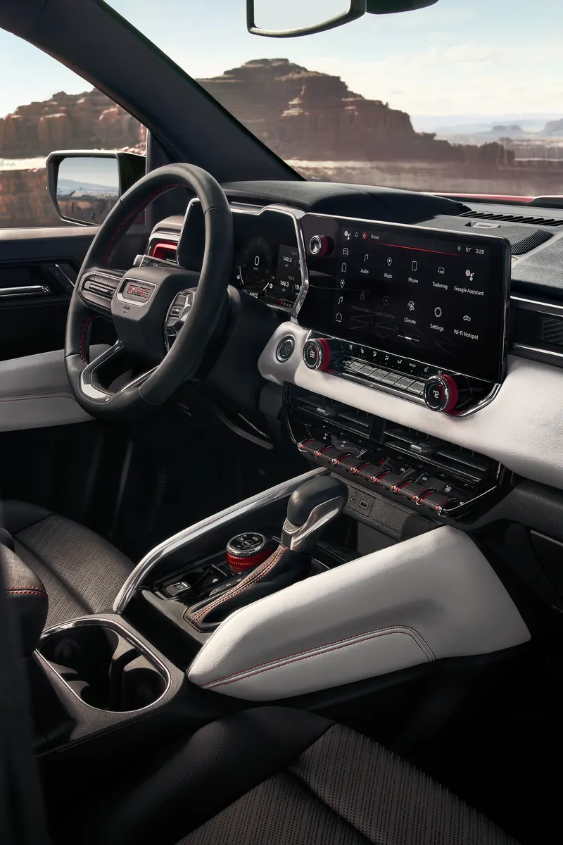2026 GMC Canyon infotainment system at Alpine Buick GMC in Littleton CO
